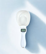 Cuillère balance digitale pour croquettes chien, écran LCD, poignée ergonomique