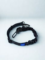 Ceinture de sécurité noire pour chien avec mousqueton et boucle universelle pour voiture